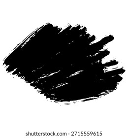Black ink brush strokes to create a grunge background for designs