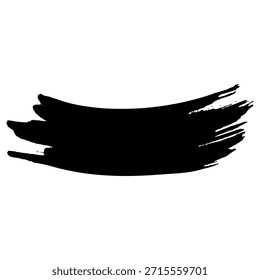 Pinceladas de tinta negra para crear un fondo único para los diseños