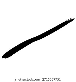 Black ink brush strokes to create unique textures suitable for design projects