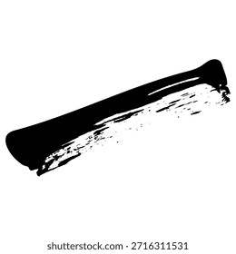 Trazos de pincel de tinta negra para crear un fondo texturizado adecuado para diseños