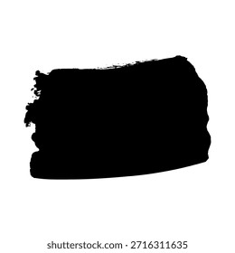 Pinceladas de tinta negra para crear un fondo atrevido para proyectos creativos
