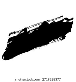 Traçados de pincel a tinta preta para criar um plano de fundo texturizado para projetos de design