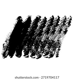 Black ink brush strokes to create a textured background for grunge art