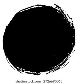 Pinceladas de tinta negra para crear un fondo texturizado para el trabajo de diseño