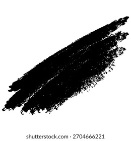Pinceladas de tinta negra perfectas para crear fondos de textura de grunge negro