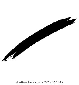 Trazos de pincel de tinta negra adecuados para fondos de texto temáticos grunge