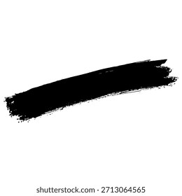 Trazos de pincel de tinta negra adecuados para fondos de texto en diseños grunge