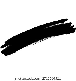 Black ink brush strokes for texture for grunge-themed design work