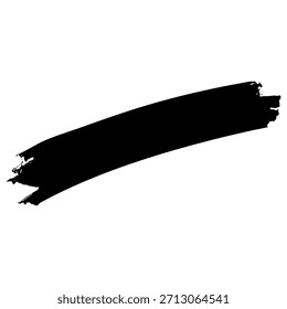 Black ink brush strokes for a texture for designs