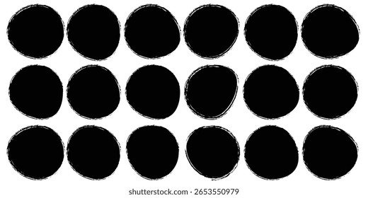 black ink paint brush, grunge organic blob, irregular blob , black stroke spot isolated . vector illustration on white background.