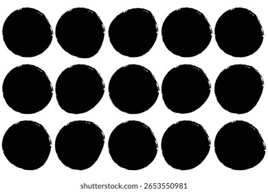 black ink paint brush, grunge organic blob, irregular blob , black stroke spot isolated . vector illustration on white background.