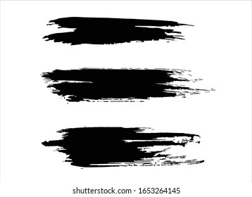 fondo de trazo de pintura negro 