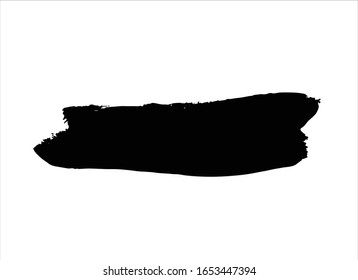 black ink paint stroke background 