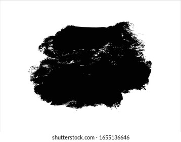 black ink paint stroke background 