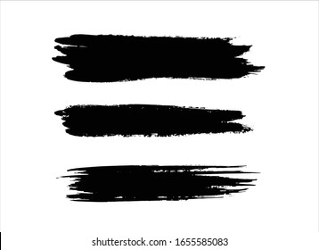 fondo de trazo de pintura negro 