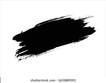 black ink paint stroke background 