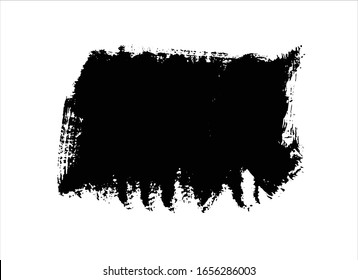 black ink paint stroke background 