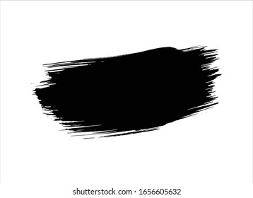 black ink paint stroke background 