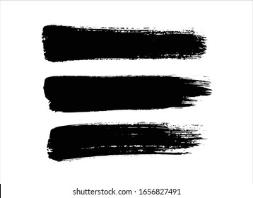 black ink paint stroke background 