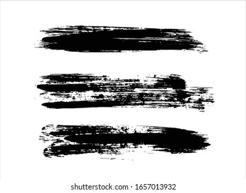 black ink paint stroke background 