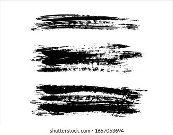 fondo de trazo de pintura negro 