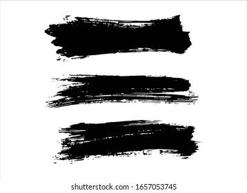 black ink paint stroke background 