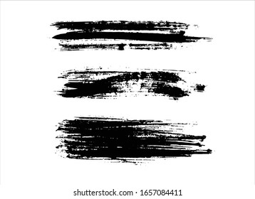 black ink paint stroke background 