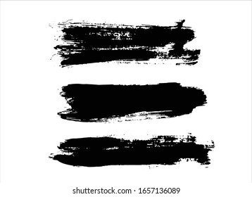 black ink paint stroke background 