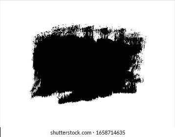 fondo del trazo de pintura negra