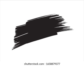 fondo del trazo de pintura negra