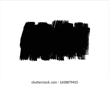 fondo del trazo de pintura negra