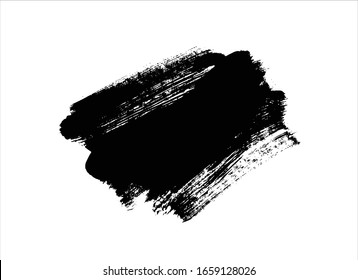 fondo del trazo de pintura negra