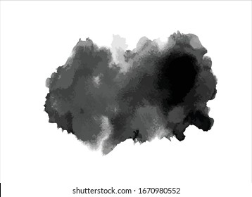 fondo de trazo de pintura negro