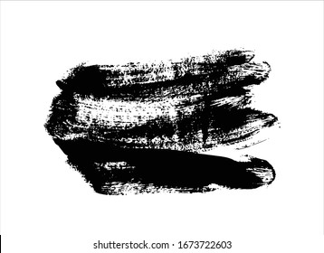 fondo de trazo de pintura negro