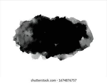 fondo de trazo de pintura negro