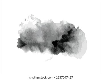 fondo de trazo de pintura negra