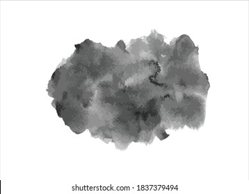 fondo de trazo de pintura negra