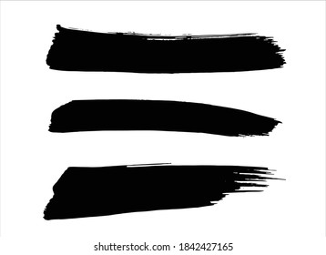 fondo de trazo de pintura de tinta negra