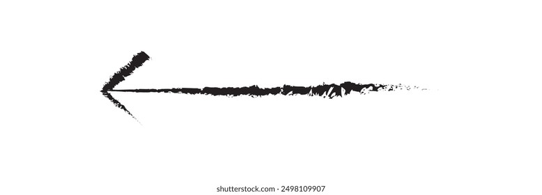 Black ink paint vector brush strokes. Thick dirty distress texture. Grunge rough paint brushes. touch material, dirty splash, handwritten texture simple stripes