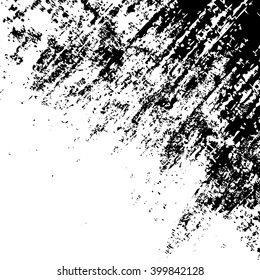black ink shading texture and background, vector illustration design element
