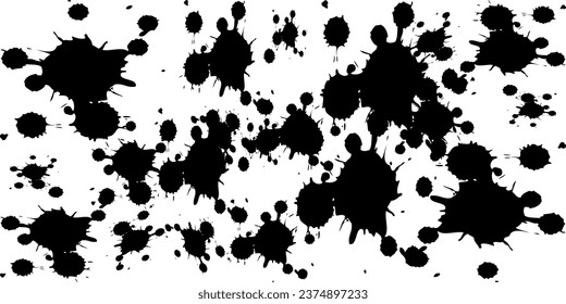 fondo del motivo del derrame de tinta negra. abstracto y bello se puede utilizar como fondo o fondo de pantalla hermoso.