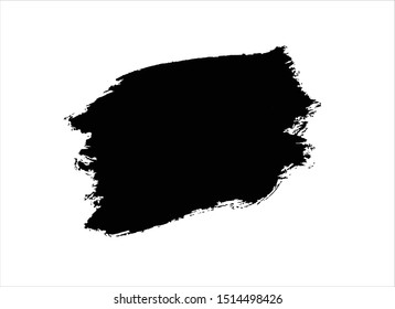 black ink splashes background vector
