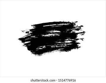 black ink splashes background vector