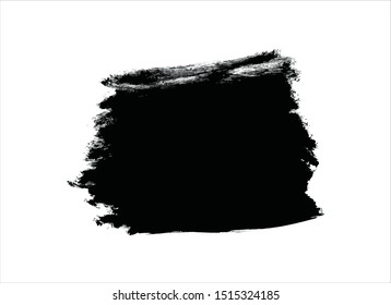 black ink splashes background vector