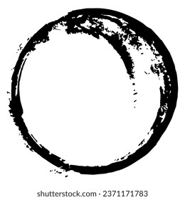 black ink splat ink vector