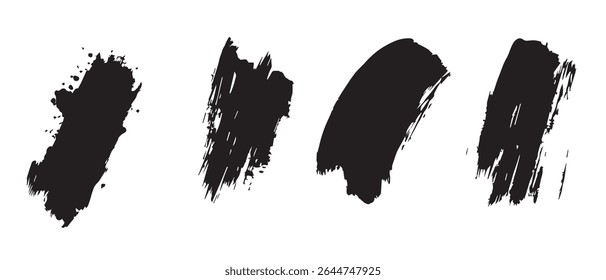 Diseño de textura de grunge de fondo de salpicadura de tinta negra.