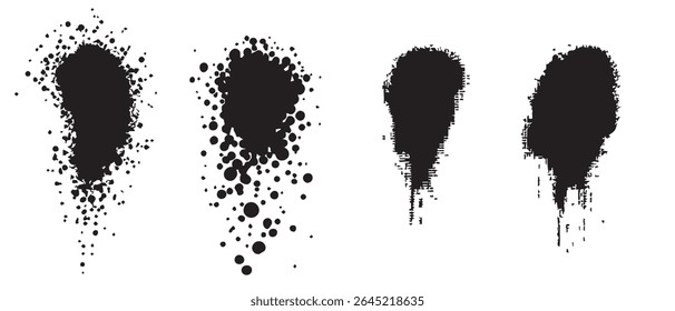 Black Ink Splatter Backgrounds HighResolution Texture Images.