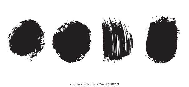 Fondo de textura de salpicadura de tinta negra.