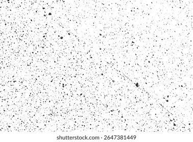 Plano de fundo de textura de splatter de tinta preta. Grunge salpicado spray padrão para o projeto de impressão angustiado e projetos de arte retro. Gráfico de alta resolução.
