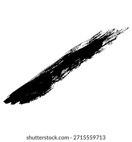 Black ink strokes and blobs serve as a background for designs